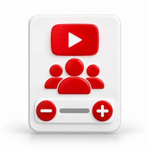 اختيار كمية خدمة يوتيوب